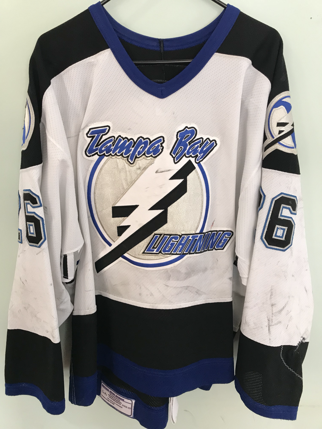 Men's Mitchell & Ness Martin St. Louis Black Tampa Bay Lightning 2003 Blue Line Player Jersey Size: Small