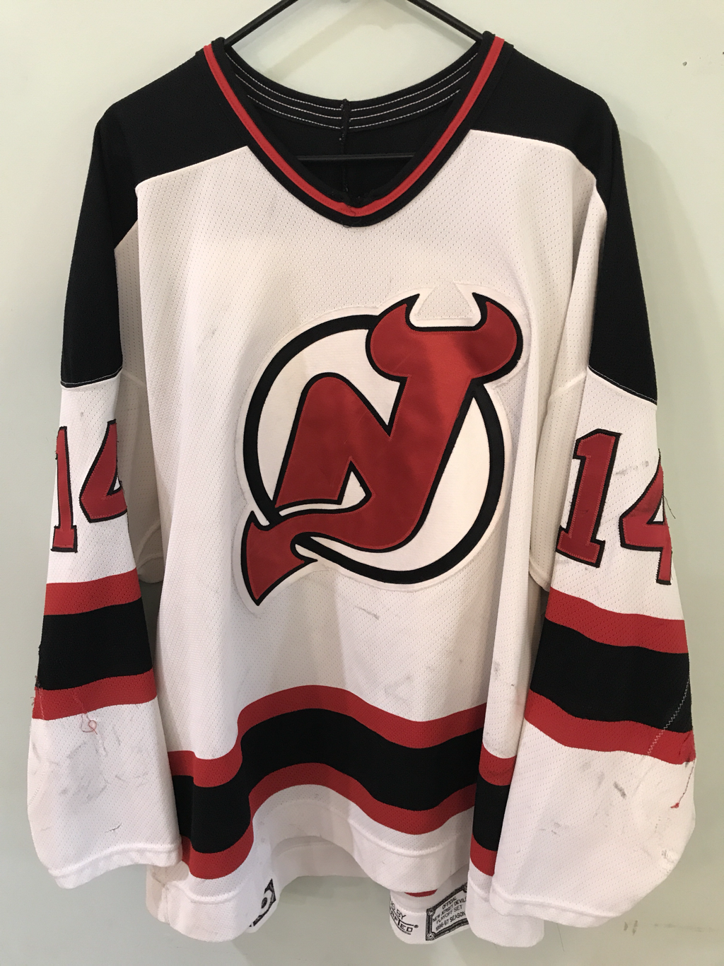 JOHN MacLEAN New Jersey Devils 1988 CCM Vintage Throwback NHL