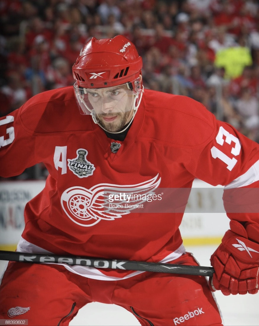 NHL Detroit Red Wings Pavel Datsyuk 13 Jersey Reebok 2014 