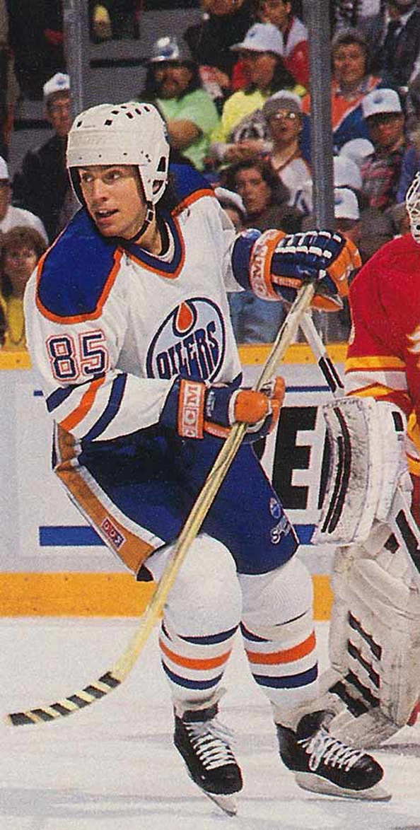 Sticker 11: Joe Mullen - Panini NHL Hockey 1988-1989 